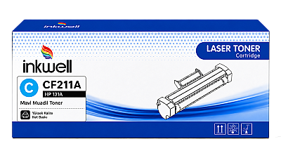 HP 131A CF211A Mavi Muadil Toner - 1