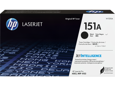 HP 151A Orjinal Toneri W1510A Siyah 3.050 Sayfa Yazıcı