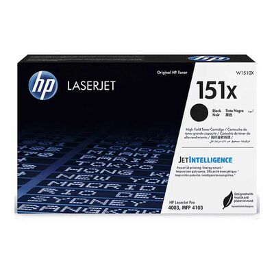 HP 151X Orjinal Toneri W1510X Siyah 9.700 Sayfa Yazıcı