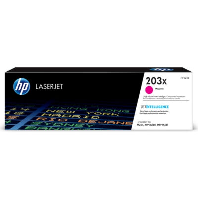 HP 203X CF543X Kırmızı Yüksek Kapasiteli Orijinal Toner - 1