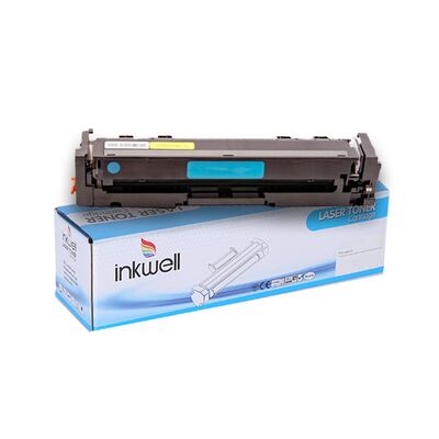 HP 207A W2211A Mavi Muadil Toner Çipsiz