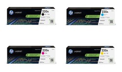 HP 220A Orijinal Toner Seti HP Colour LaserJet Pro MFP 4303fdw Uyumlu - Thumbnail