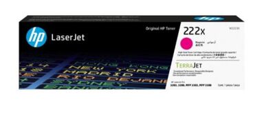 HP 222X Kırmızı Yüksek Kapasiteli Orijinal Toner W2223X - 1