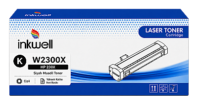 HP 230X Siyah Muadil Toner W2300X Çipli - 1