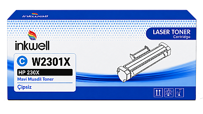 HP 230X Mavi Muadil Toner W2301X Çipsiz - 1