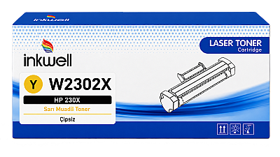 HP 230X Sarı Muadil Toner W2302X Çipsiz - 1