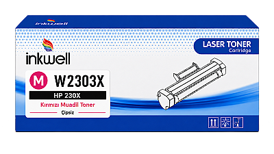 HP 230X Kırmızı Muadil Toner W2303X Çipsiz - 1