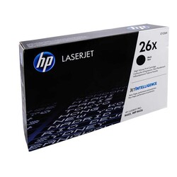 HP - HP 26X 2'li paket Yüksek Kapasiteli Siyah Orijinal LaserJet Toner Kartuşları