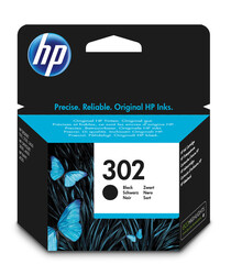 HP - HP 302 F6U66AE Siyah Orjinal Mürekkep Kartuş