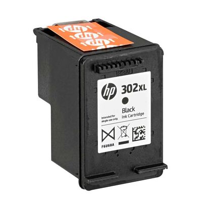 HP 302XL F6U66AE Siyah Orjinal Mürekkep Kartuş Yüksek Kapasite - 2