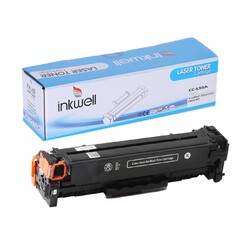 HP 304A CC530A Siyah Muadil Toner - Thumbnail