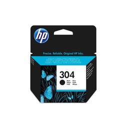 HP - Hp 304-N9K06AE Siyah DeskJet 2632 Orijinal Kartuş