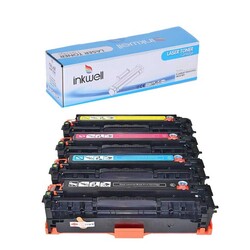 HP - HP 304A CC530A-31A-32A-33A Komple SET (CMYK) Muadil Toner