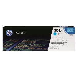 HP - HP 304A CC531A Mavi Orijinal Toner