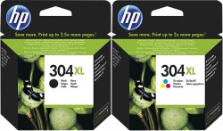 HP - HP 304XL DeskJet 2620 Orjinal Kartuş Seti