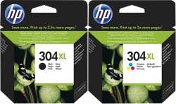 HP - HP 304XL Orjinal Kartuş Seti DeskJet 2633 - 2632