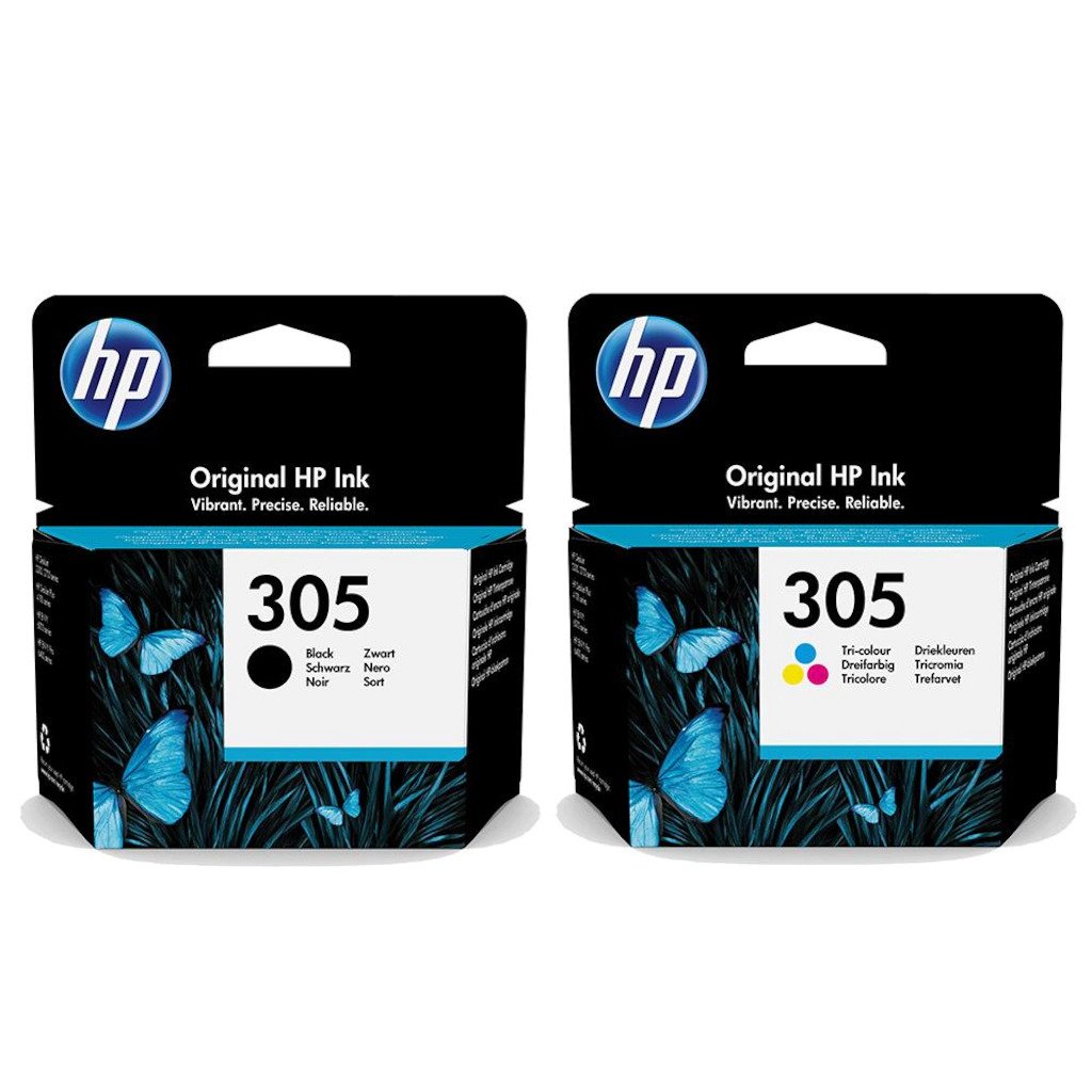 HP 6ZD17AE (305) Siyah+Renkli İkili Paket Orjinal Kartuş - DeskJet 2710 - HP