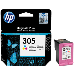 HP - HP 305 DeskJet 2710 Orjinal Renkli CMY Kartuş 3YM60AE