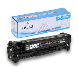 HP - HP 305A CE410A Siyah Muadil Toner