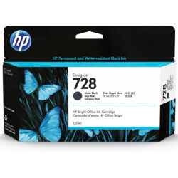 HP 3WX25A 728 Mat Siyah Orijinal Kartuş - HP