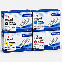 HP 415A Muadil Toner Seti Tüm Renkler ÇİPLİ - HP