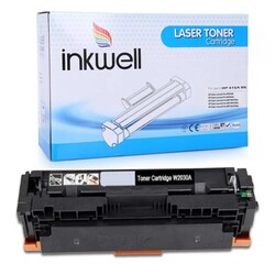 HP - HP 415A (W2030A) M454 Siyah Muadil Toner Toner Chipli