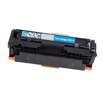 HP 415A (W2031A) M479 Mavi Muadil Toner Çipsiz - 2