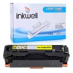 HP 415A (W2032A) M454 Sarı Muadil Toner Çipsiz 