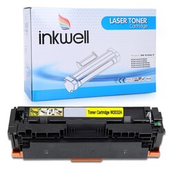 HP 415A (W2032A) M454 Sarı Muadil Toner Çipsiz - Thumbnail