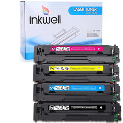 HP - HP 415X Muadil Toner Seti Chipli Tüm Renkler