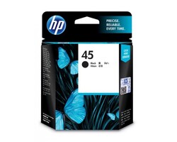 HP - HP 45 C51645AE Siyah Mürekkep Orjinal Kartuş