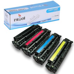 HP - HP 504A CE250A 251A 252A 253A Muadil Toner Seti