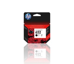 HP 652 Siyah Kartuş Mürekkep (F6V25A) - Thumbnail