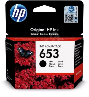Hp 653 Siyah Orjinal Kartuş 3YM75AE - 1