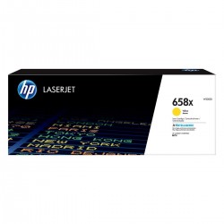 HP - HP 658X W2001X Sarı Yüksek Kapasite Orjinal Toner