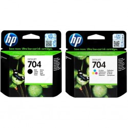 HP 704 Deskjet 2060 Orijinal Kartuş Seti - HP