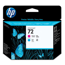 HP 72 Magenta/Cyan Kırmızı/Mavi Baskı Kafası C9383A - HP