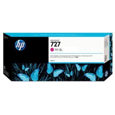 HP 727 Kırmızı Orjinal Kartuş F9J77A 300ML - 1