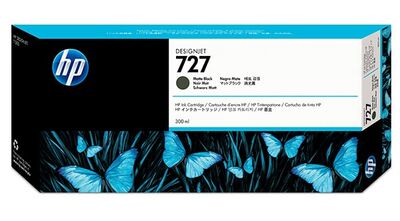 HP 727 Mat Siyah Orjinal Kartuş C1Q12A 300ML - 1