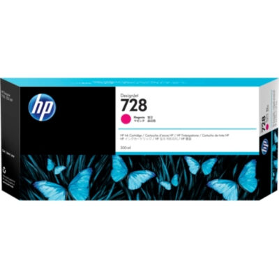 HP 728 F9K16A Kırmızı Orijinal Kartuş 300 ml - 1