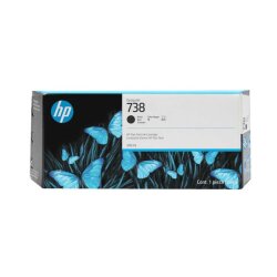 HP 738 498N8A Siyah Yüksek Kapasiteli Orijinal Kartuş DesignJet T850 T950 - 2