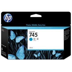  - HP 745 Mavi Orjinal Kartuş F9J97A