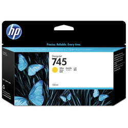  - HP 745 Sarı Orjinal Kartuş F9J96A