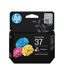 HP 37 7FP44AE Üç Renkli Orijinal Mürekkep Kartuşu - Tri-color - HP