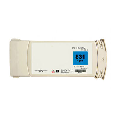 Hp 831-CZ695A Mavi Muadil Lateks Kartuş - 1
