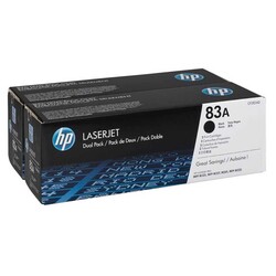 HP - HP 83A (CF283AD) 2'li Paket Siyah Orijinal LaserJet Toner Kartuşları