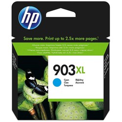 HP - HP 903XL Yüksek Kapasiteli Mavi Orijinal Mürekkep Kartuş