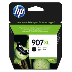 HP 907XL Extra Yüksek Kapasiteli Siyah Orijinal Mürekkep Kartuş - HP