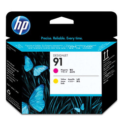 HP - Hp 91 (C9461A) Orjinal Kırmızı Ve Sarı Baskı Kafası