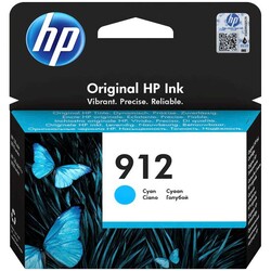 HP - HP 912 Mavi Mürekkep Kartuş 3YL77AE